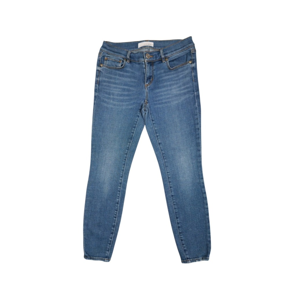 Loft Blue Jeans Modern Skinny Woman's Size P 25-0